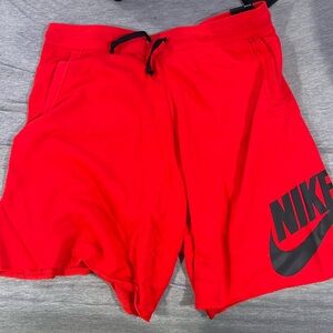 Brand new red Nike shorts